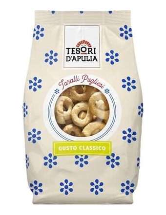 TESORI D'APULIA TARALLI OLIO EXTRA VERGINE GR 400