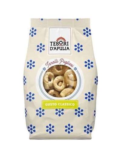 TESORI D'APULIA TARALLI OLIO EXTRA VERGINE GR 400