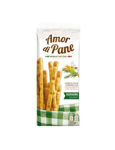 AMOR DI PANE GRISSINI ROSMARINO GR 125