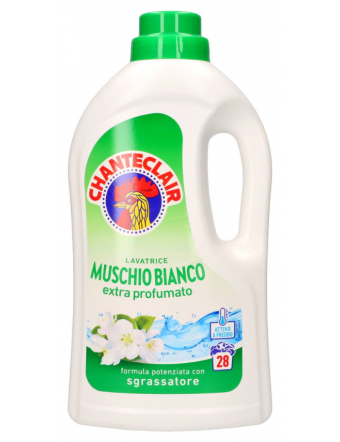 CHANTECLAIR LAVATRICE 28 LAVAGGI MUSCHIO BIANCO 1260 ML