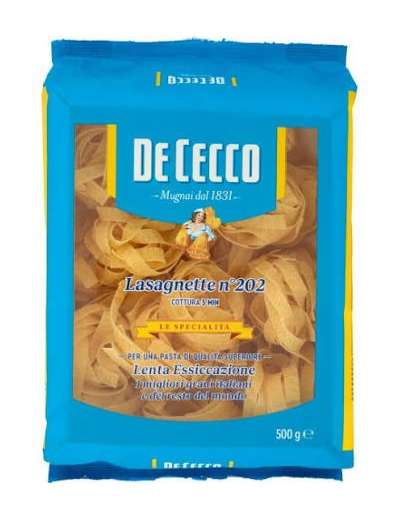 DE CECCO LASAGNETTE NIDI SEMOLA GR 500