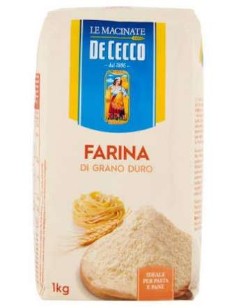 DE CECCO FARINA DI GRANO DURO KG 1
