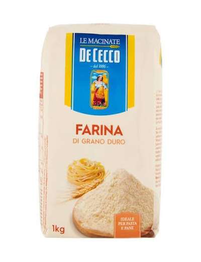 DE CECCO FARINA DI GRANO DURO KG 1