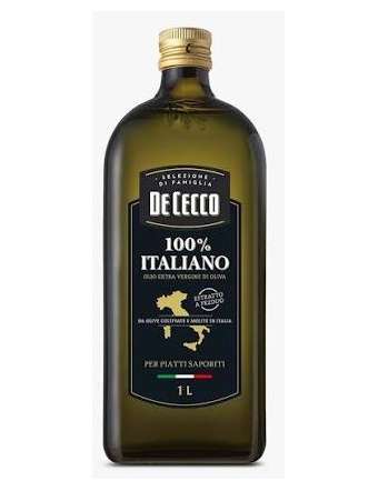 DE CECCO OLIO EXTRA VERGINE 100% ITALIANO LT 1