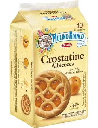 MULINO BIANCO CROSTATINA ALBICOCCA GR 400