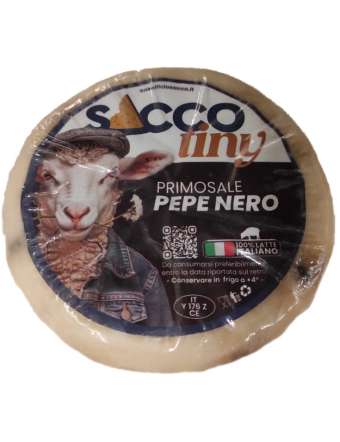 SACCO PRIMO SALE E PEPE NERO CACIOTTA GR 550