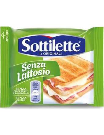 SOTTILETTE SENZA LATTOSIO GR 200