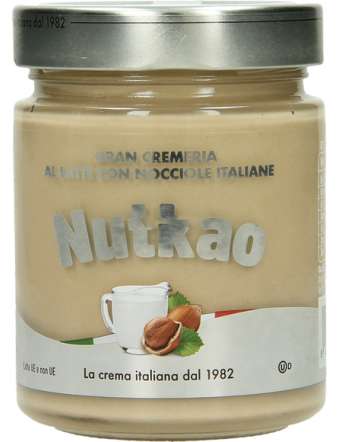 NUTKAO CREMA LATTE E NOCCIOLA VT GR 350