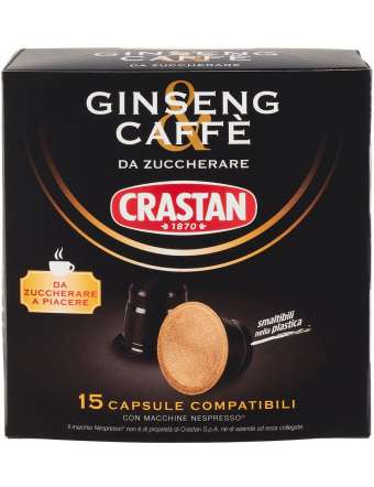 CRASTAN CAPSULE GINSENG E CAFFE 15 PZ 50 GR