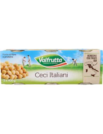 VALFRUTTA CECI GR 400X3 LATTINA