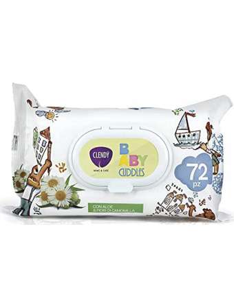 CLENDY SALVIETTINE BABY CUDDLES 72PZ