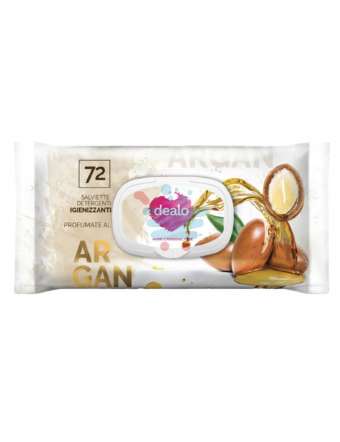 DEALO SALVIETTINE BABY ARGAN 72 PZ