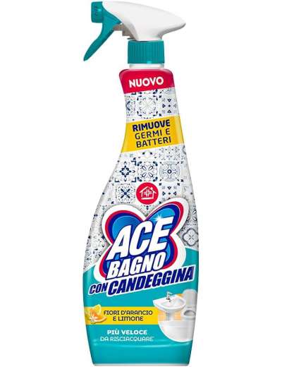 ACE SPRAY SGRASSATORE CON CANDEGGINA ML 600