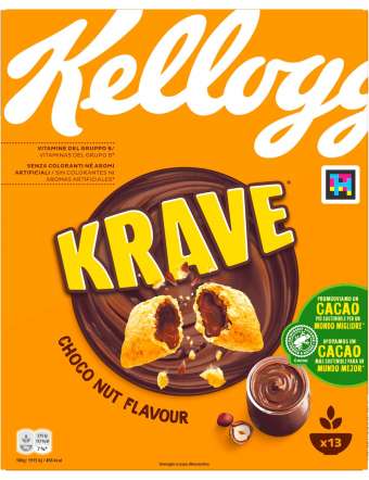 KELLOGG CHOCO KRAVE NOCCIOLA GR 375