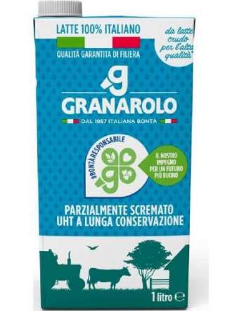 GRANAROLO LATTE 100% ITALIANO PARZIALMENTE SCREMATO BRIK LT 1