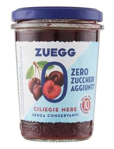 ZUEGG SENZA ZUCCHERO CILIEGIA CONFETTURA GR 220