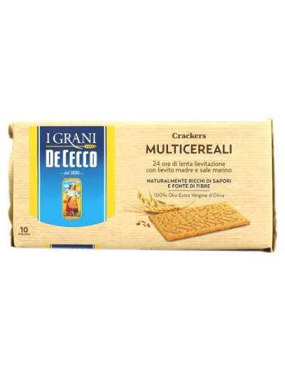 DE CECCO CRACKERS MULTICEREALI GR 250