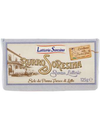 SORESINA BURRO SENZA LATTOSIO GR 125