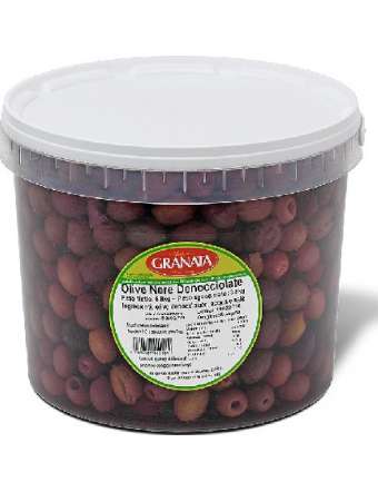 GRANATA OLIVE NERE DENOCCIOLATE ITALIA SECCHIELLO DA KG 1