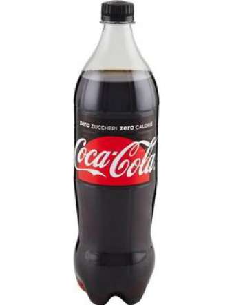 COCA COLA ZERO PET LT 1