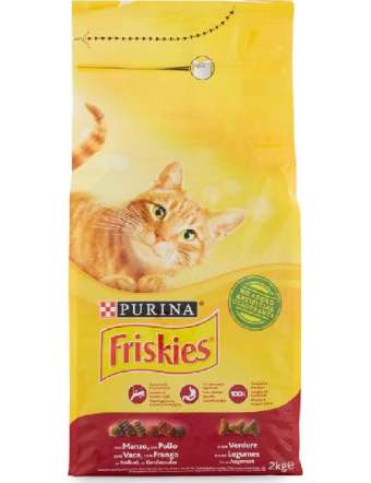 FRISKIES GATTO MANZO POLLO KG 2