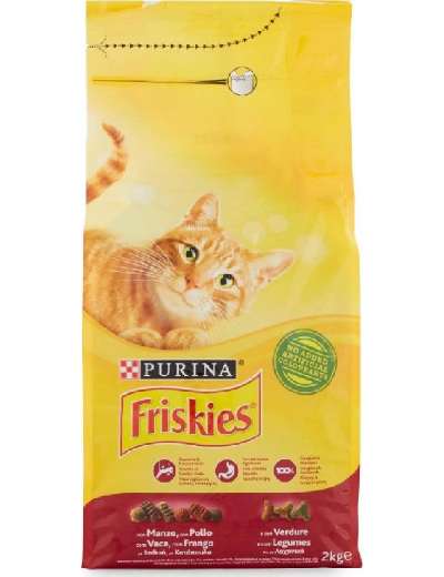 FRISKIES GATTO MANZO POLLO KG 2