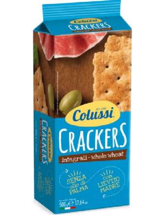 COLUSSI CRACKERS INTEGRALI GR 500