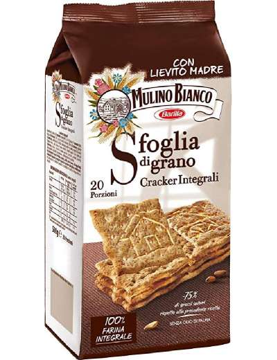MULINO BIANCO CRACKERS INTEGRALI CONFEZIONE GR 500