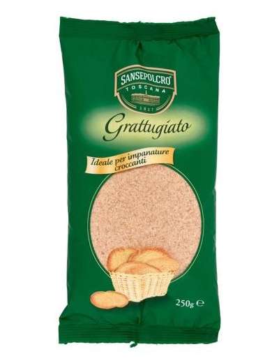 SAN SEPOLCRO PANE GRATTUGIATO BUSTA GR 250