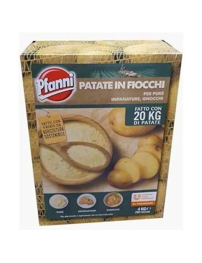 PFANNI PURE' DI PATATE IN FIOCCHI KG 4
