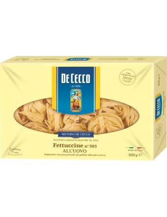 DE CECCO N303 FETTUCCINE UOVO GR 500