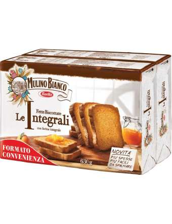 MULINO BIANCO FETTE INTEGRALI BIPACK KG 1,26
