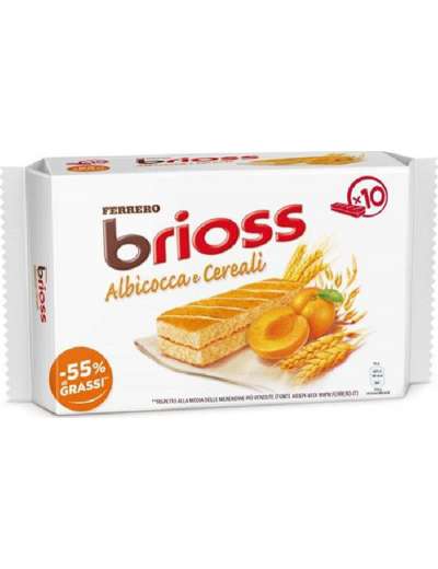KINDER BRIOSS ALBICOCCA T10 FERRERO GR 280