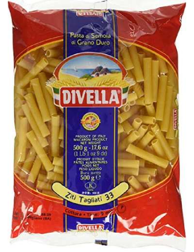 DIVELLA N 33 ZITI TAGLIATI GR 500