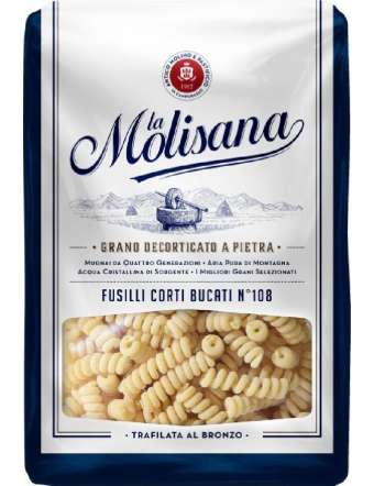 MOLISANA N 108 FUSILLI CORTI BUCATI GR 500