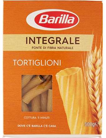 BARILLA TORTIGLIONI PASTA INTEGRALE ASTUCCIATO GR 500