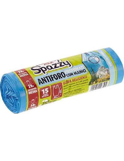 DOMOPAK SPAZZY SACCHI SPAZZATURA BREZZA ALPINA 52X54 LT 28 PZ 15