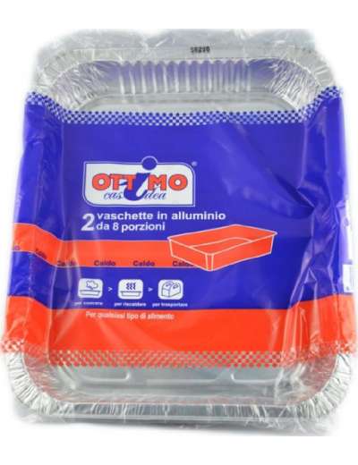 CADIS VASCHETTA 8 PORZIONI SENZA COPERCHIO PZ 2