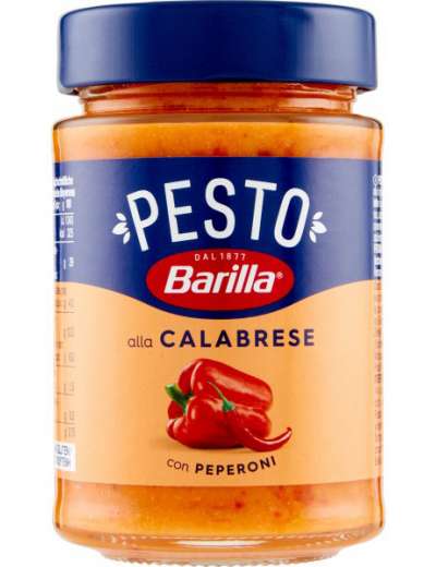 BARILLA PESTO CALABRESE VETRO GR 190