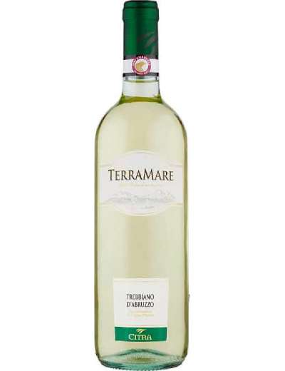 TERRAMARE CITRA VINO TREBBIANO D'ABRUZZO BIANCO DOC CL 75