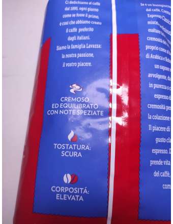 LAVAZZA CAFFE' IN GRANI CREMA E GUSTO ESPRESSO KG 1