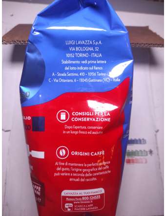 LAVAZZA CREMA EN GRANOS DE CAFÉ Y SABOR ESPRESSO 1 KG