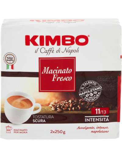KIMBO MACINATO FRESCO DUETTO 2X250 GR