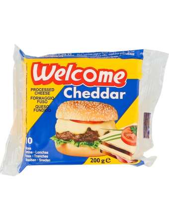 WELCOME FETTE CHEDDAR FORMAGGIO FUSO GR 200