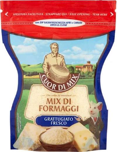PARMAREGGIO CUOR DI MIX GRATTUGIATO GR 70