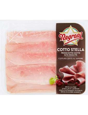 NEGRONI COTTO STELLA AFFETTATI GR 110