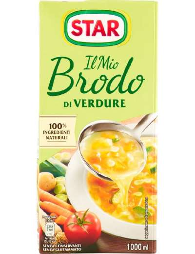STAR BRODO LIQUIDO DI VERDURE LT 1