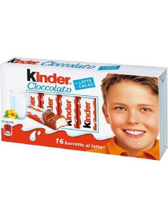 KINDER CIOCCOLATO T16 GR 200