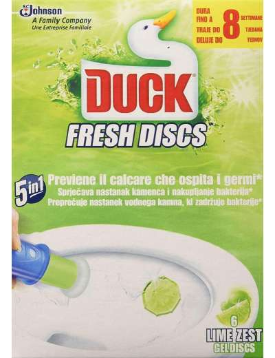 DUCK FRESH DISCS 5IN1 6 LIME ZEST ML 36