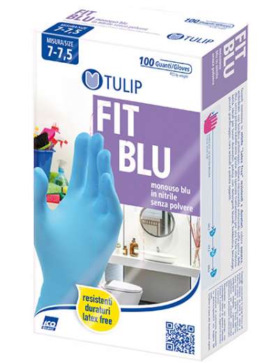 TULIP GUANTI LATTICE X 100 7/7,5 MEDIO